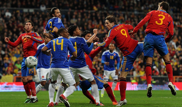 Fechas de partidos amistosos de Colombia ante España y Portugal