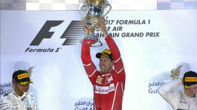 Vettel gana el Gran Premio de Bahrein en la F1
