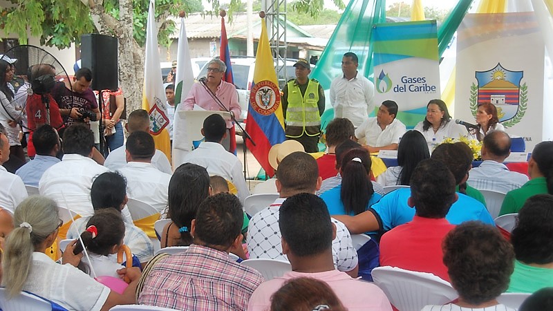 Gases del Caribe beneficiará a 7 mil nuevas familias del Cesar y Magdalena, con su servicio