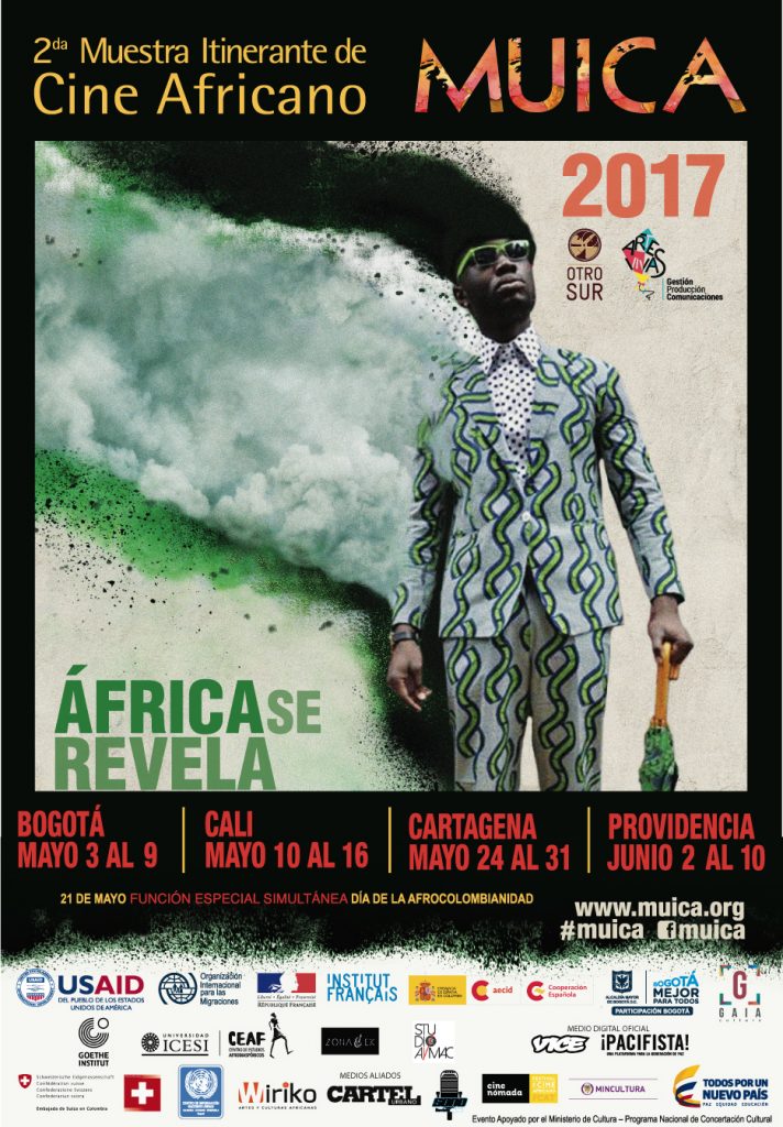 Agéndate en Cartagena para la Muestra Itinerante de Cine Africano 2017