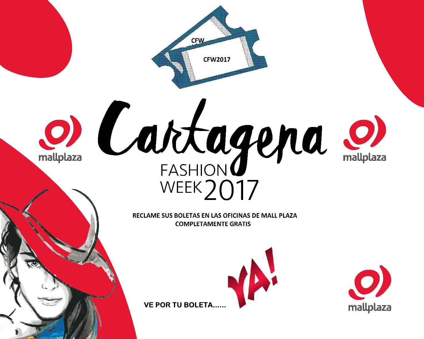 Sólo un día para el Cartagena Fashion Week 2017, asiste gratis a algunas pasarelas