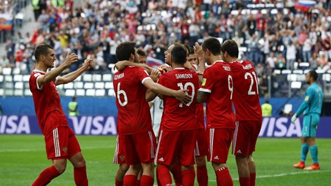 Rusia ganó en el Inicio de la Copa Confederaciones