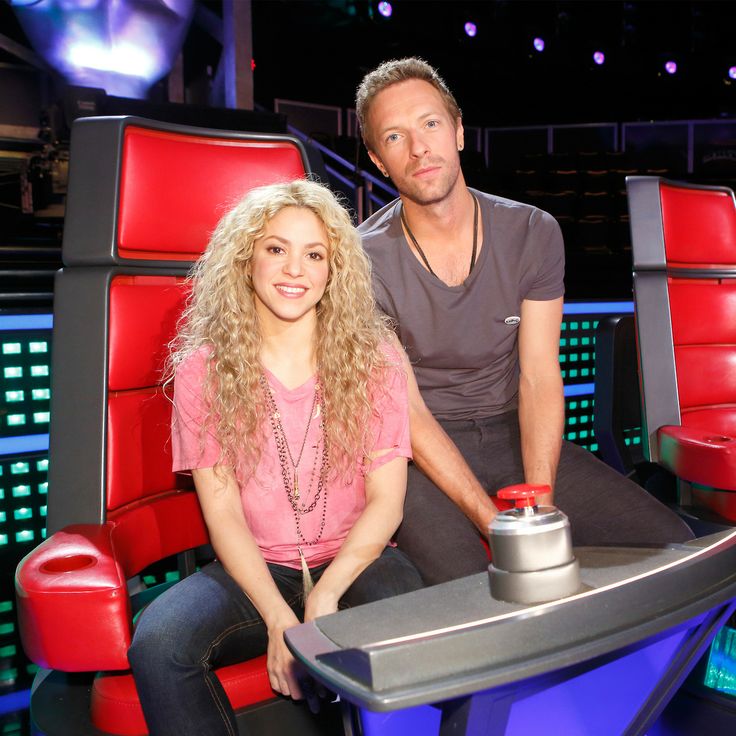 Shakira puso a bailar a Chris Martin de Coldplay