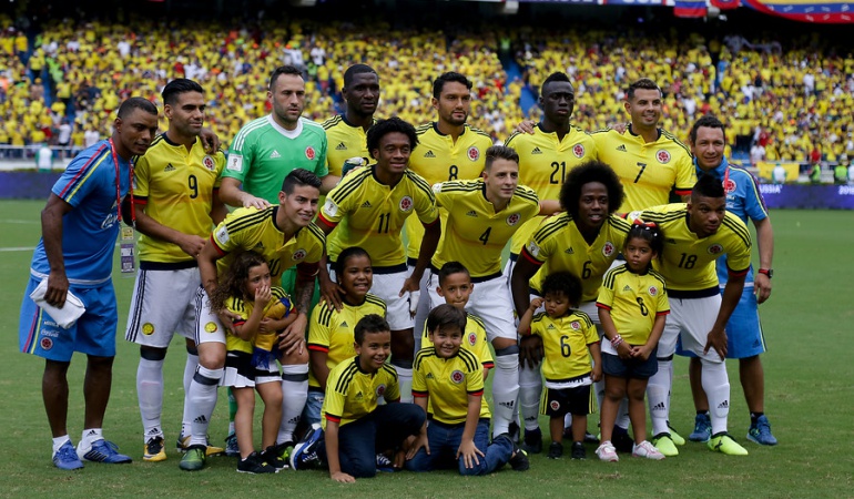Selección Colombia en el Puesto #30 en Países con más Presencias en Copas Mundiales