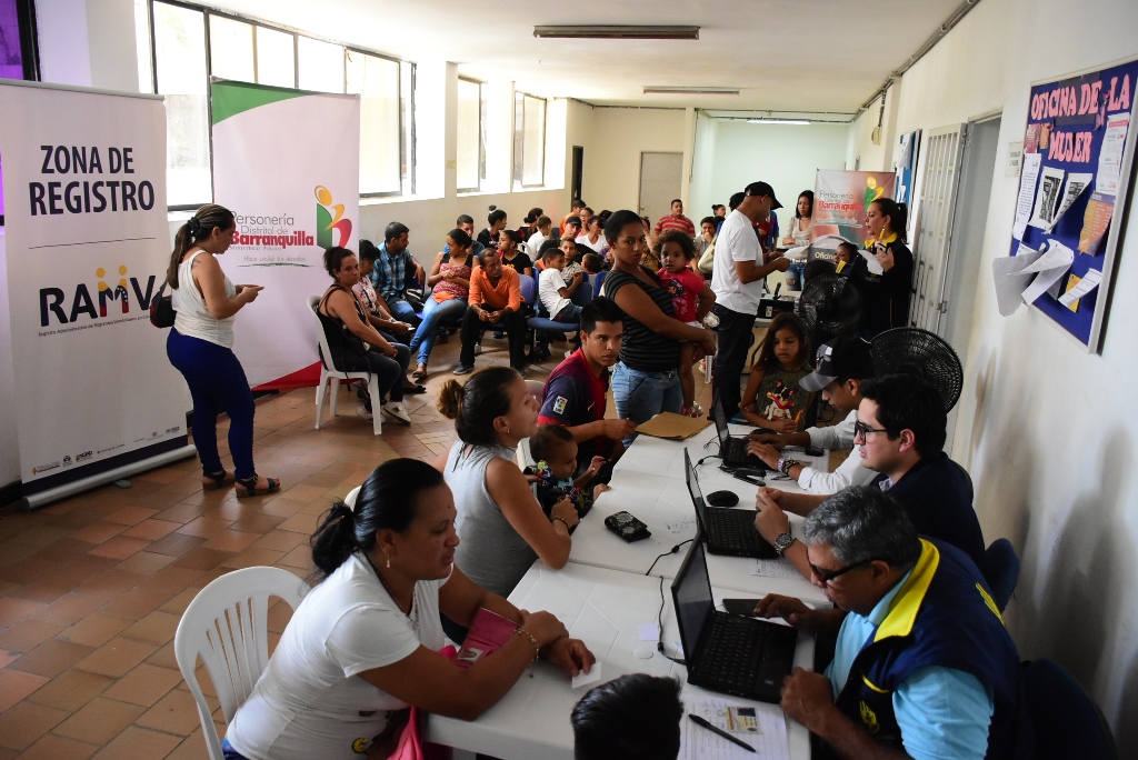 En Barranquilla, migrantes venezolanos tienen 3 puntos para registrarse hasta el 8 de junio