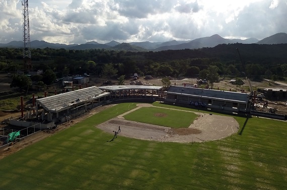 Estadio de béisbol de Repelón está en 80 % de ejecución
