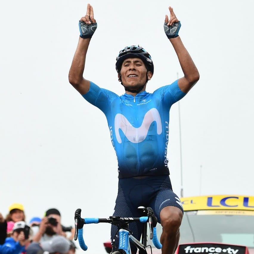 Nairo Quintana ganó la etapa 17 del Tour de Francia