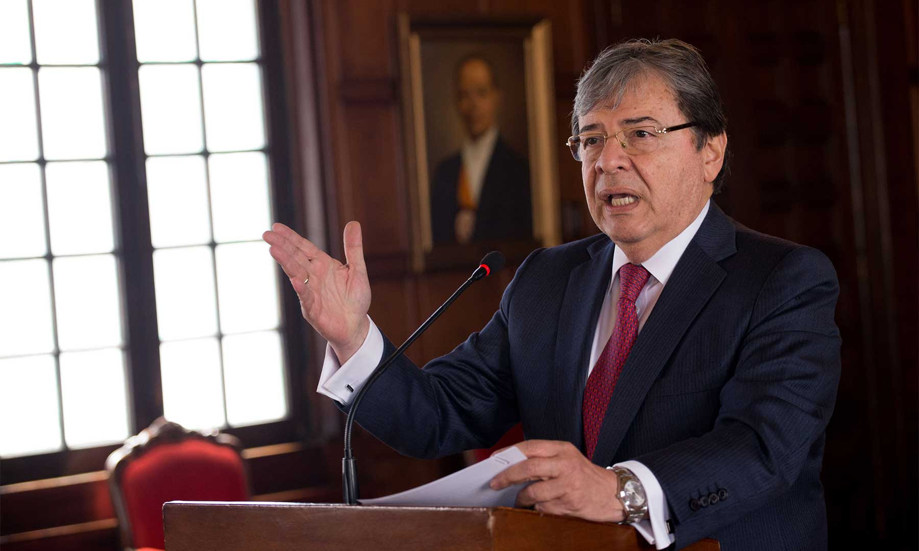 Canciller Carlos Holmes Trujillo presentó ante la ONU las objeciones hechas por el Gobierno para la Paz (JEP)