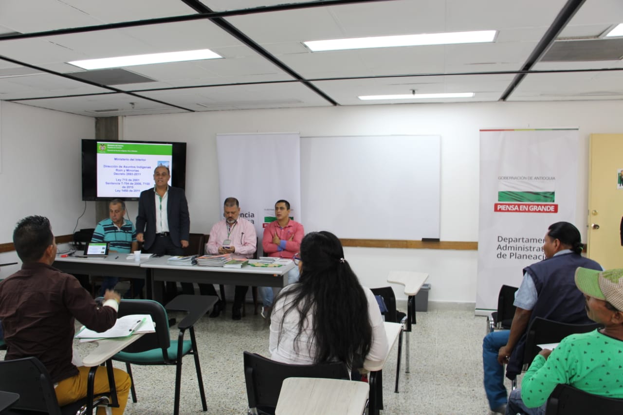 La comunicado Indígenas de Antioquia destacan el apoyo del Gobierno Departamental