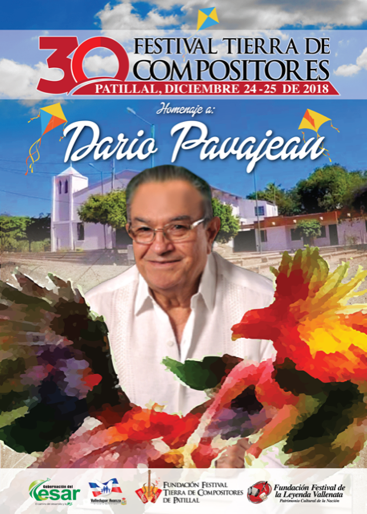 El Festival Tierra de Compositores de Patillal en homenaje a Darío Pavajeau