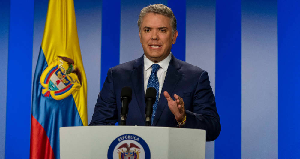 Presidente Ivan Duque decretó tres días de duelo por atentado en Bogotá