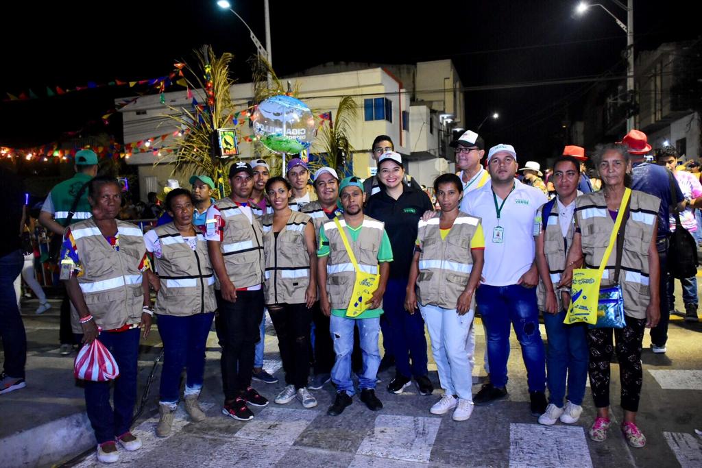 Barranquilla Verde y red de Recuperadores Ambientales recolectaron más de 36 toneladas de reciclaje en Carnaval