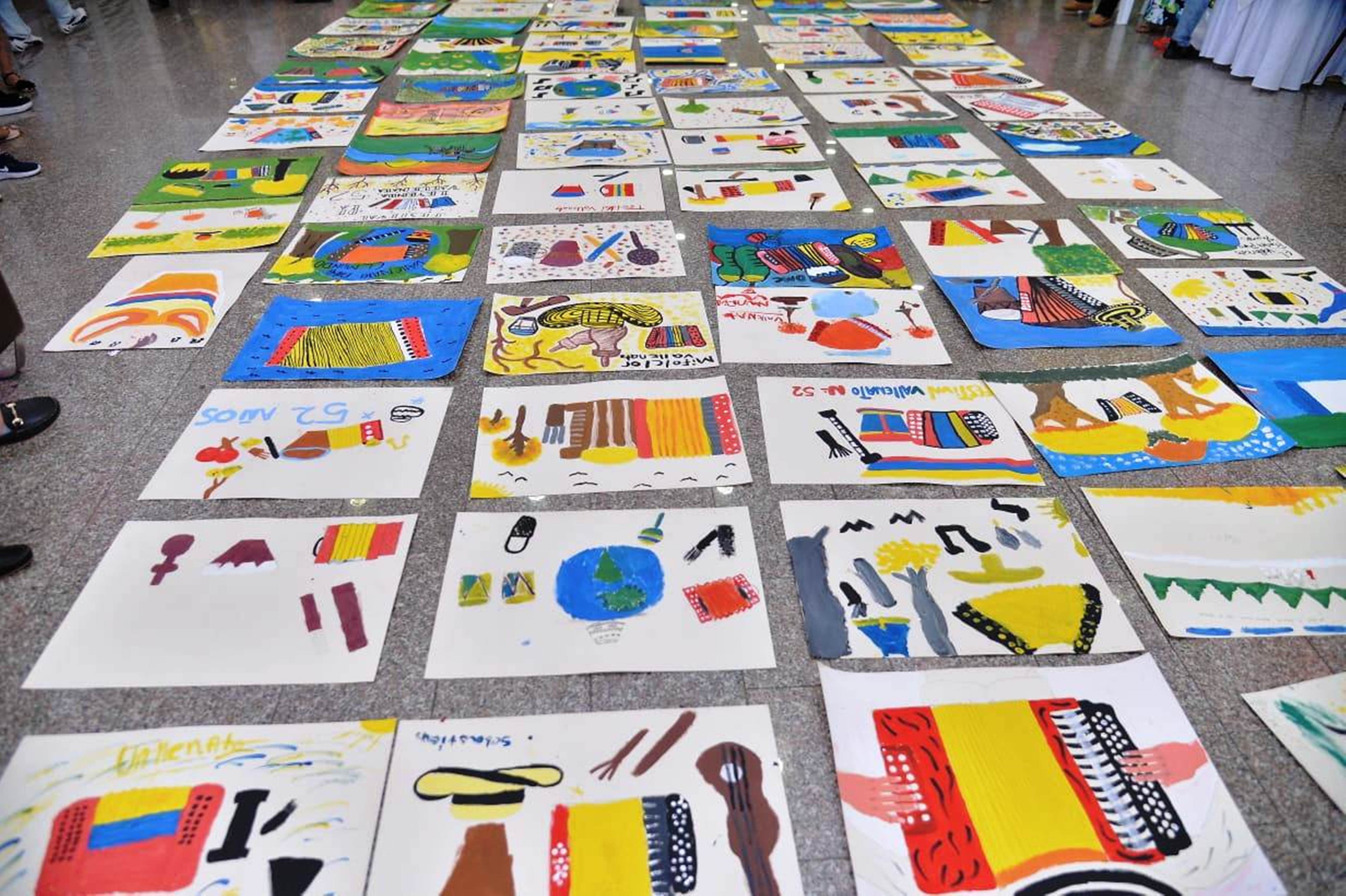 Escogidos los ganadores del Concurso de Pintura Infantil promovido por la Fundación Festival de la Leyenda Vallenata