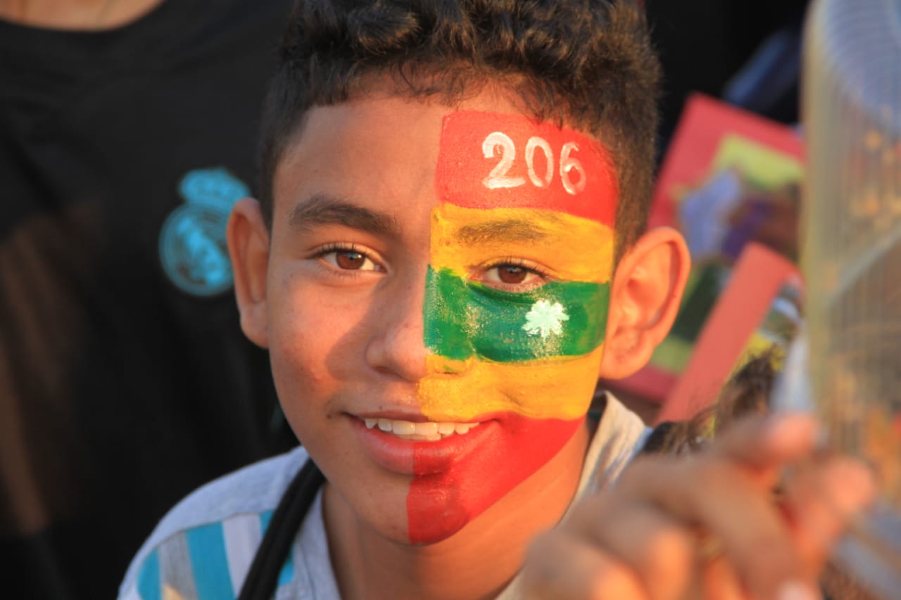 Jóvenes de ‘Vuelve y Juega’ conmemoraron el Día Internacional del Deporte para el Desarrollo y la Paz