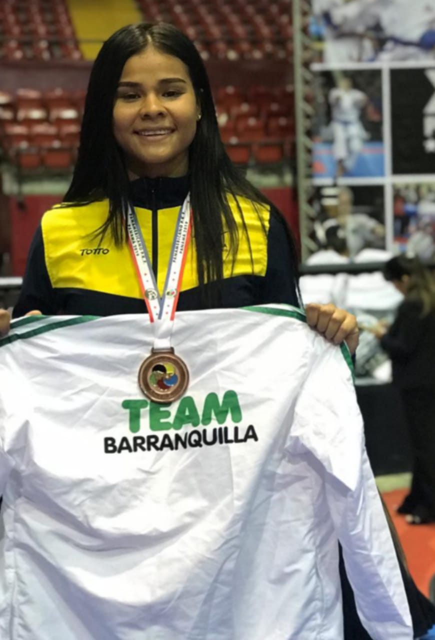 En Estados Unidos, integrante del Team Barranquilla conquistó bronce en karate do