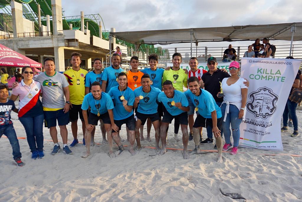 Culminó con éxito el Torneo de las Juventudes Universitario de Fútbol Playa