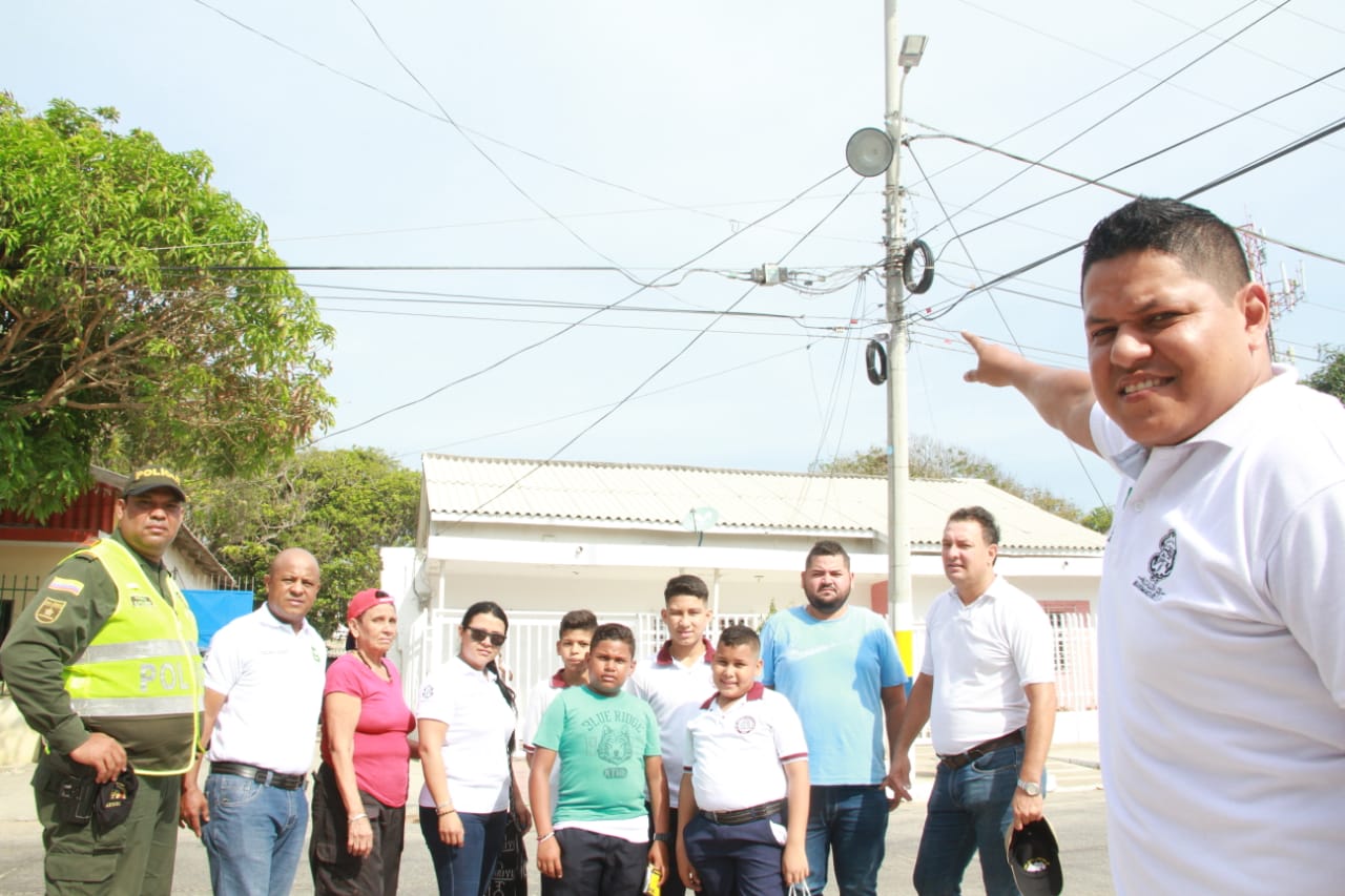 Programa Entornos Escolares Seguros llegó a la IED Salvador Entregas y al barrio Pumarejo