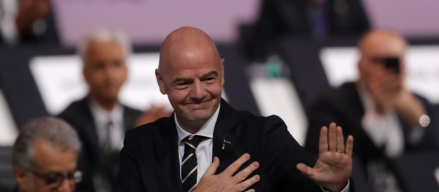FIFA renovó el mandato de Gianni Infantino como presidente
