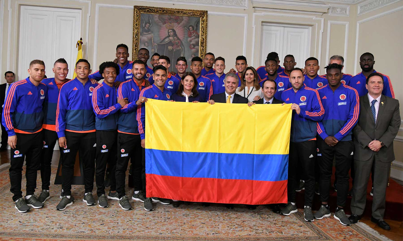 ‘Queremos que esta sea la Copa América del año del Bicentenario’, le dijo el Presidente Duque a la Selección Colombia