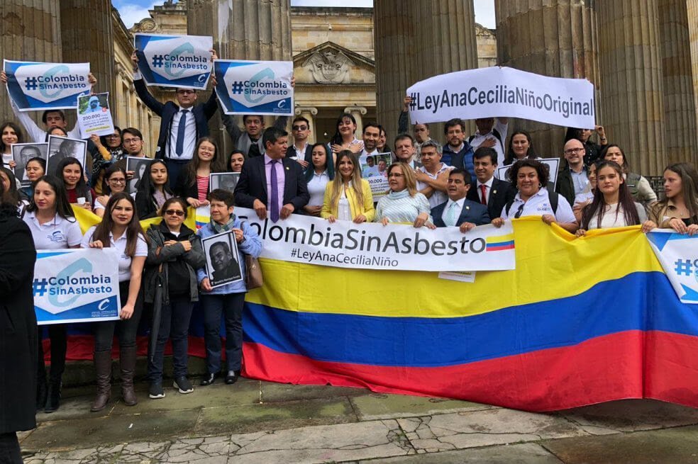 Colombia le dice ¡NO! Al uso del asbesto