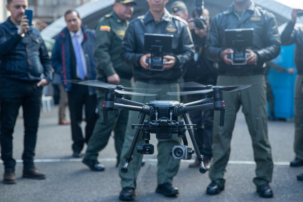 Bogotá cuenta con nuevos drones para la seguridad de sus ciudadanos