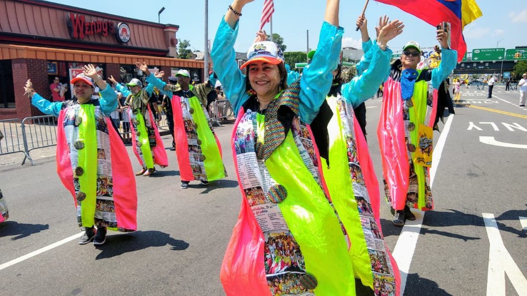 Carnaval estuvo en el Desfile colombiano en New York
