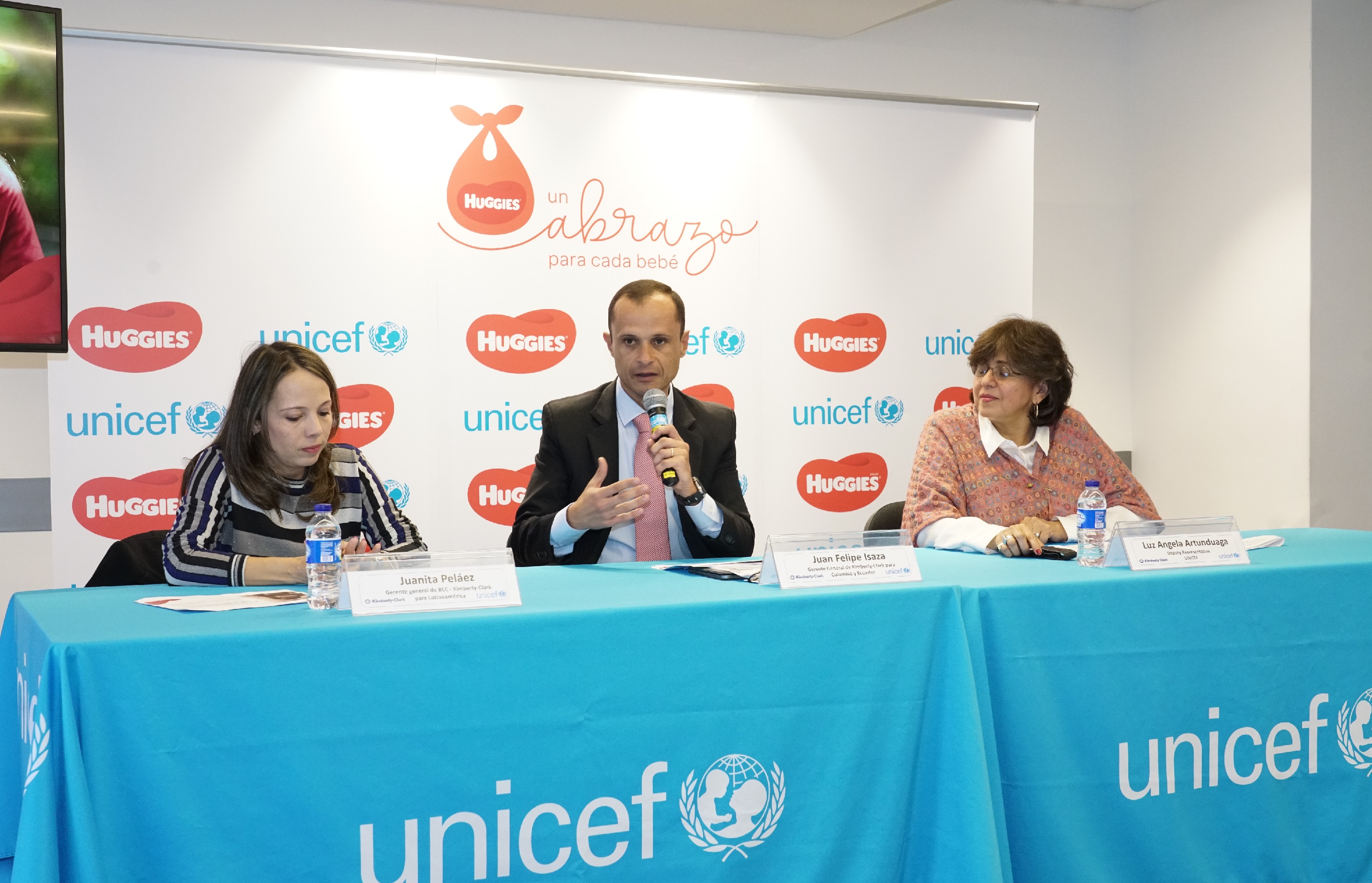 Kimberly-Clark y UNICEF se asocian para ayudar a más de6,000bebés y niños en Colombia