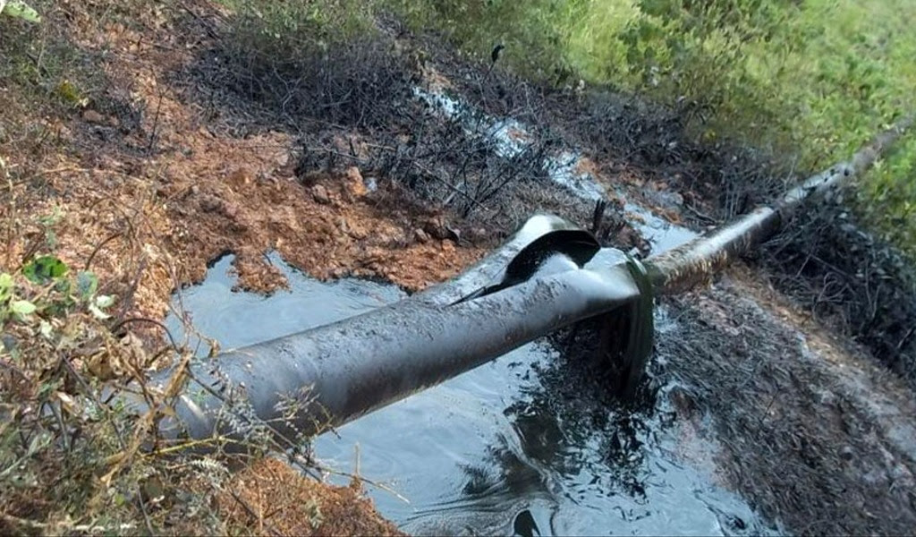 Tragedia ambiental por derrame de crudo en río Tibú