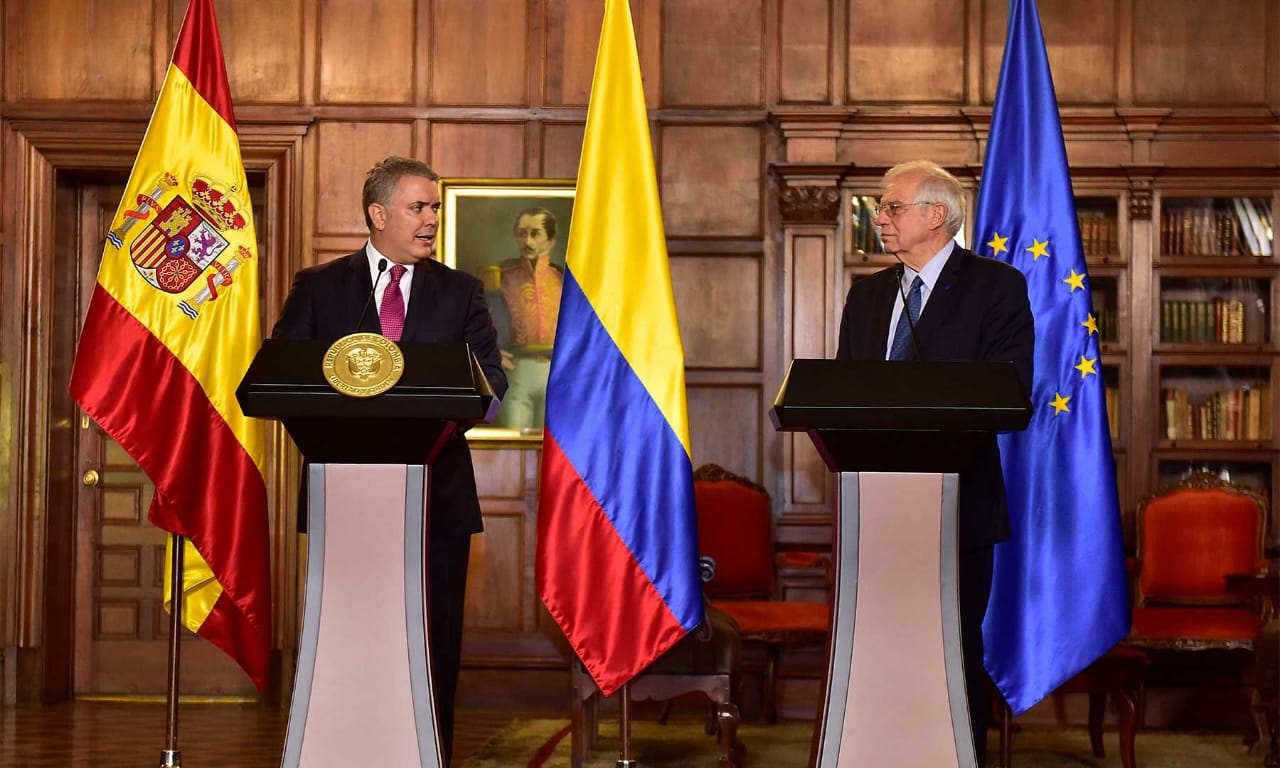 Presidente Duque valora apoyo de España y de toda la Unión Europea para atender crisis migratoria venezolana