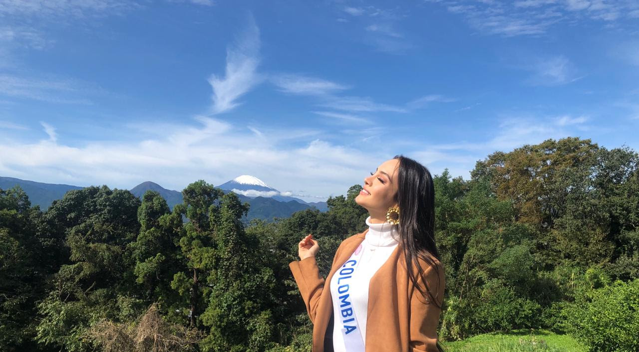 Primer día de Miss Internacional en Japón