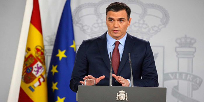 Tormenta política en España por las últimas decisiones  del Presidente de Español Pedro Sánchez