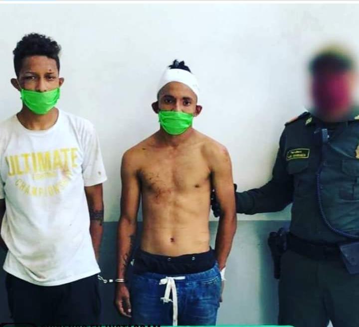 Capturados venezolanos cuando atracaban bus en la cordialidad de Barranquilla
