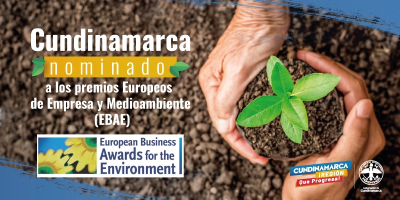 Cundinamarca nominado a los premios europeos de empresa y medio ambiente EBAE