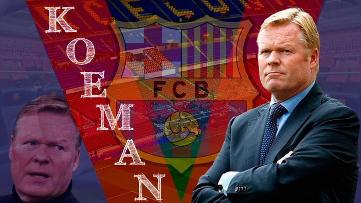 Ronald Koeman, nuevo técnico del Barcelona hasta el 30 de junio de 2022