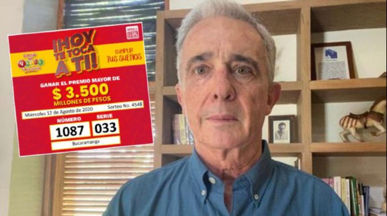 Número de preso de Uribe cayó en la Lotería del Valle y ciudadano ganó $3.500 millones