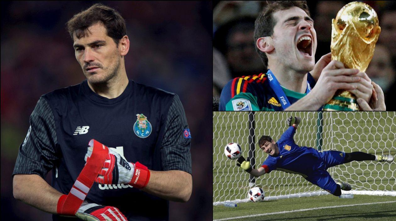 Iker Casillas anuncia su retiro del fútbol
