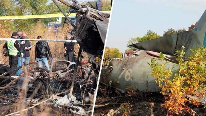 Accidente de avión militar en Ucrania cobró la vida de 26 personas
