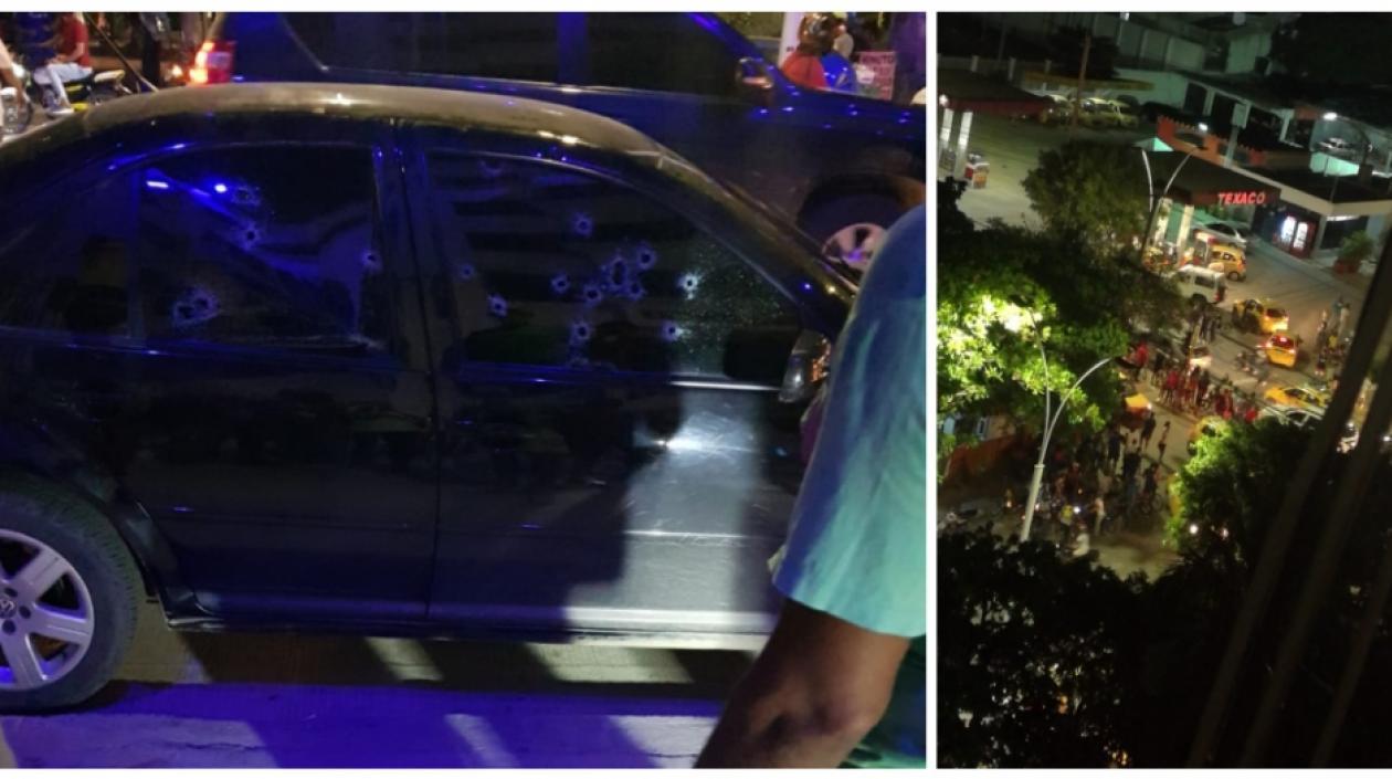 Dos muertos y un herido dejó una balacera en Santa Marta