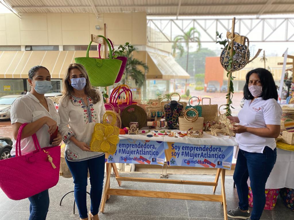 Feria de emprendimiento ‘Mujeres Artesanas del Atlántico’ cerró con ventas por más de 13 millones de pesos