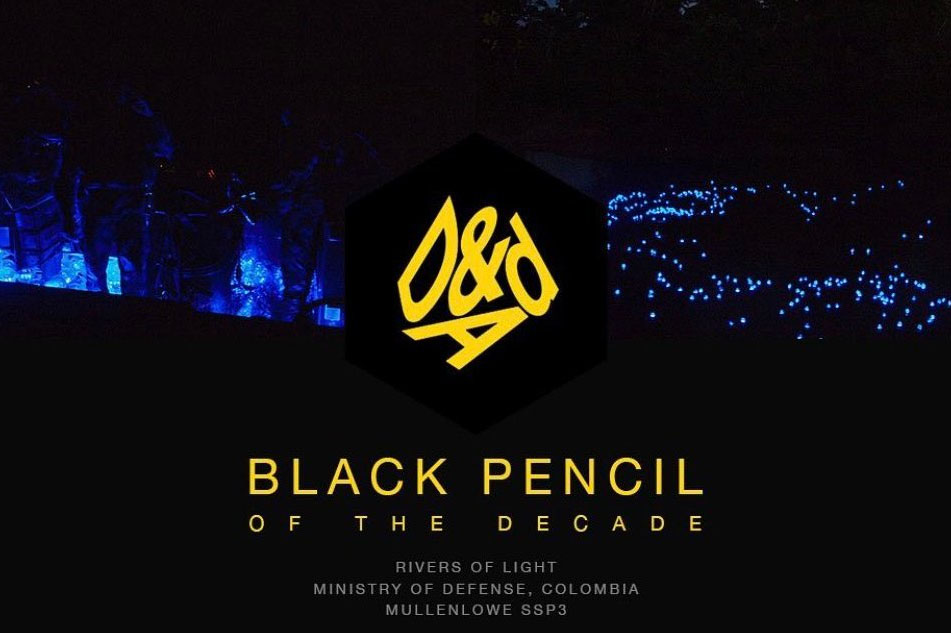 En el Festival D&AD del Reino Unido, otorgan el premio Black Pencil of the Decade a campaña colombiana
