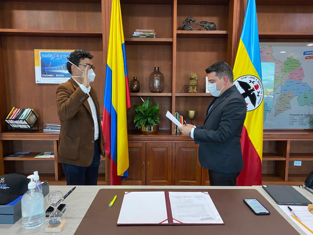 El nuevo Secretario de Planeación de Cundinamarca es Carlos Andrés Daza Beltrán