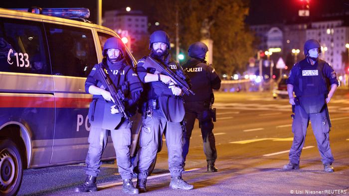 Atentado en Viena deja a dos personas muertas y varios heridos