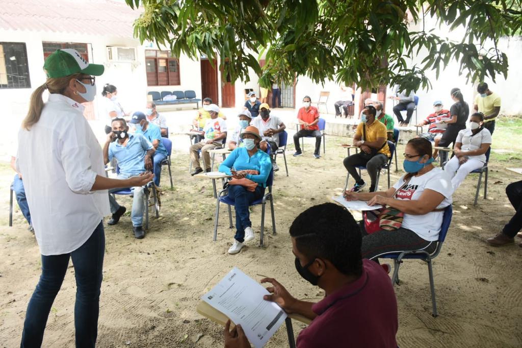 Líderes comunitarios de Sabanagrande están comprometidos con la prevención del Covid