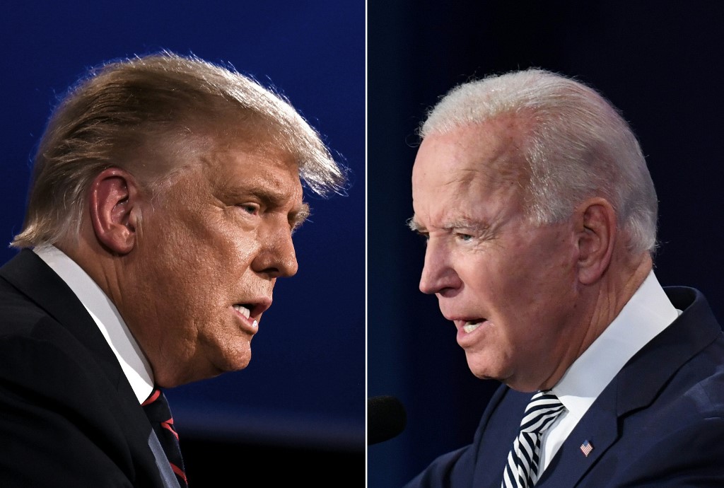 Encuesta muestra que Joe Biden se acerca a Donald Trump por dos puntos en la contienda presidencial