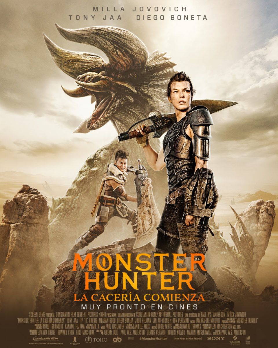 «Monster Hunter La Cacería Comienza» llega a los cines colombianos este jueves 18 de febrero.