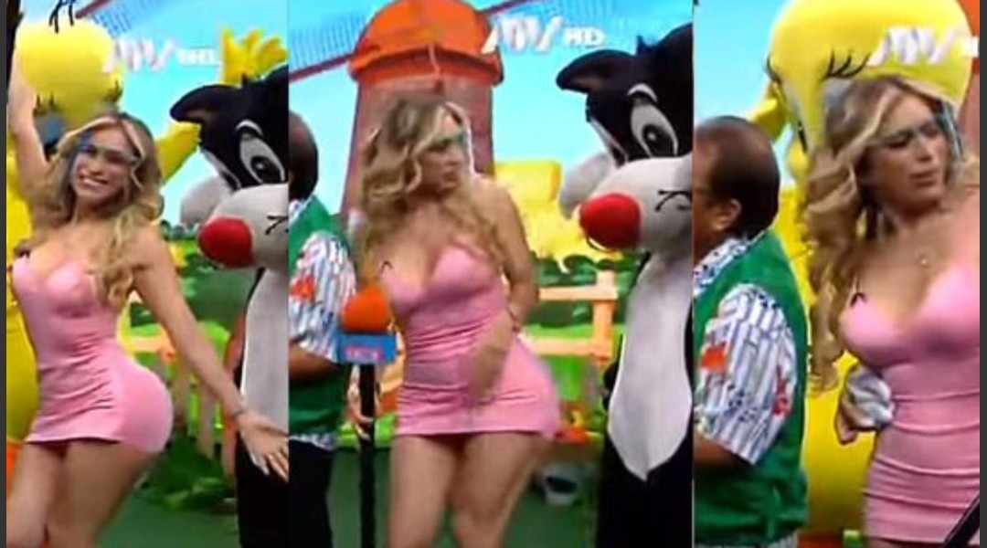 Presentadora peruana habría sido acosada en vivo en programa TV