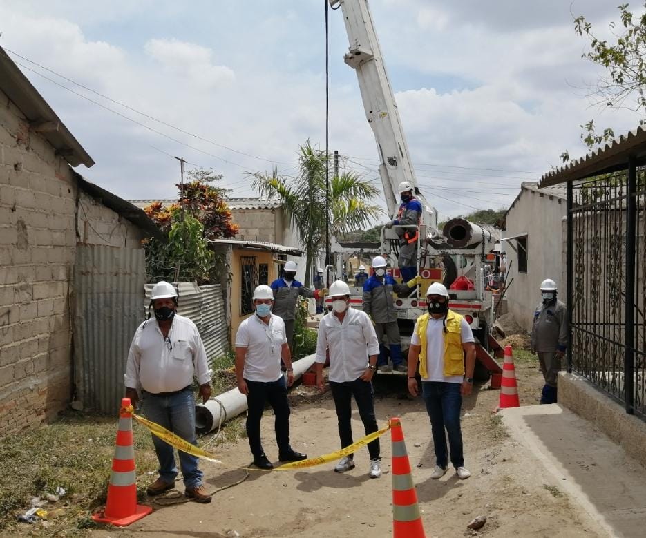 464 familias del barrio Santa Rosa de Sabanalarga tendrán redes eléctricas normalizadas – @Aire_Energia