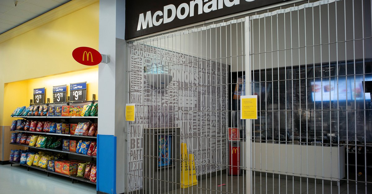 McDonald’s cierra la mayoría de sus tiendas en supermercados Walmart de Estados Unidos