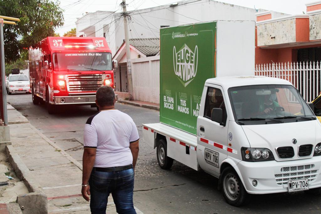 Con perifoneo en 60 barrios, fortalecimiento sanitario y vacunación, Barranquilla enfrenta el COVID-19 – @alcaldiabquilla