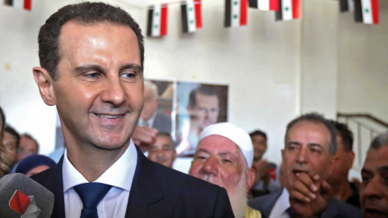 Al Asad es reelegido con el 95 % de los votos